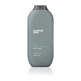 Method_Men_Body_Wash,_Sea_+_Surf,_Paraben_and_Phthalate_Free,_18_fl_oz_Pack_of_1_Body_Care_Gel_Scent_Soap_Fragrance_Aroma_Cleanser_Shower_Gel_Cleansing