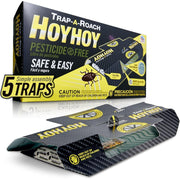 HOY_HOY_Trap_A_Roach_-_Bait_Glue_Traps,_Great_for_Home_with_Kids_&_Pets_Indoor,_Sticky_Pest_Control_Trap,_Roach_Killer,_Made_in_Japan_5_Traps