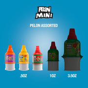 Pelon_Pelo_Rico_Mini_Assorted_Watermelon,_Mango,_and_Chamoy_Candy,_0.45_oz_(Pack_of_18)