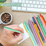 WY_WENYUAN_Pens,_Writing_Pens,_Personalized_Ballpoint_Pens_Bulk,_Flair_Colorful_Pens,_Black_Ink_1.0_mm_Journaling_Pen,_Glitter_Pens_Office_Supplies_For_Women_&_Men,_Note_Taking