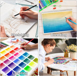 KALOUR_Colored_Pencils_for_Adult_Coloring_Books,_Soft_Core,Ideal_for_Drawing_Blending_Shading,Color_Pencils_Set_Gift_for_Adults_Beginners