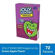 Jolly_Rancher_Singles_to_Go_-_Green_Apple,_6_Boxes_with_6_Packets_Each_-_Total_36_Servings_of_Powdered_Beverage