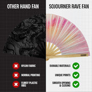 SoJourner_Bags_Rave_Fan_-_Large_Folding_Fan_-_Clack_Fan_Hand_for_Raves,_Halloween,_Burlesque,_Rainbow_Outfits_for_Women_&_Festival_Accessories