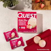 Quest_Nutrition_Frosted_Cookies,_Strawberry_Cake,_1g_Sugar,_11g_Protein,_2g_Net_Carbs,_Gluten_Free,_8_Count
