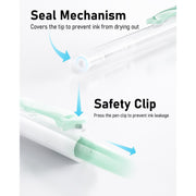 Four_Candies_Pastel_Gel_Ink_Pen_Set,Cute_Retractable_0.5mm_Fine_Point_Pen,Note_Taking_Aesthetic_Pens,_Black_Ink_Pens_with_Highlighter,_Smooth_Writing_Pens_for_School,_Office