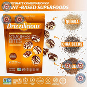 Drizzilicious_Mini_Rice_Cakes_S'mores_-_Crisps,_Healthy_Snack_for_Adults_and_Kids,_Flavored_Cakes,_Vegan,_Gluten_Free,_Allergen_Only_90_Calories_Per_Serving-_4_oz_(Pack_of_1)