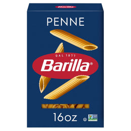 Barilla Penne Pasta, 16 oz Box - Non-GMO, Made with Durum Wheat Semolina Kosher Certified