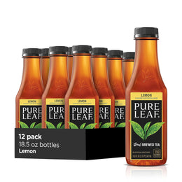 Pure_Leaf_Iced_Tea,_Sweetened,_Real_Brewed_Black_Tea,_Lemon,_18.5_Fl_Oz_(Pack_of_12)