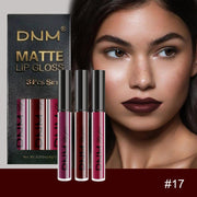 evpct_DNM_3Pcs_Dark_Red_Purple_Plum_Matte_Liquid_Lipstick_Lip_Stain_Sets_for_Women_Matte+Lipstick_Dark_Maroon_Long_Lasting_Permanent_Lipstick_24_hr_Hours_Magic_Lipstick_24_Hours_original_Waterproof_Lipgloss_Makeup_Gentle_Luxury_Cosmetic_Lip_Care_Glossy