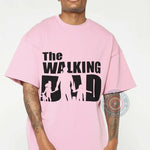 Father's Day 'The Walking Dad' T-Shirt – Funny Minimalist Sweatshirt/Hoodie Gift for Dad