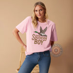 Southern Boy Mallard Hunting Unisex Shirt, T-Shirt & Hoodie with Duck Image – Father's Day