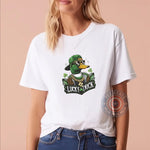 Father's Day Lucky Duck T-Shirt Sweatshirt Hoodie for St. Patrick's Day