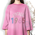 Vintage 1965 Father's Day T-Shirt - Simple and Cute Graphic Sweatshirt/Hoodie for Dad