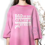 Dad By Day Gamer By Night Father's Day T-Shirt - Gaming Console Design Sweatshirt - Funny Gift Hoodie for Dads