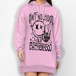 Ain't No Hood Like Fatherhood Skeleton Father's Day Sweatshirt - Funny Pattern Dad Gift T-Shirt/Hoodie