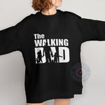 Father's Day 'The Walking Dad' T-Shirt – Funny Minimalist Sweatshirt/Hoodie Gift for Dad