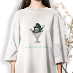 Lucky Leprechaun Martini Sweatshirt - Funny Father's Day Gift T-Shirt/Hoodie