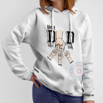 Best Dad Ever Fist Bump Personalized Father's Day Hoodie - Cute Hands Holding Design T-Shirt/Sweatshirt for Dad