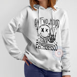 Ain't No Hood Like Fatherhood Skeleton Father's Day Sweatshirt - Funny Pattern Dad Gift T-Shirt/Hoodie